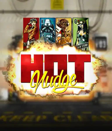 Enter the mechanical world of Hot Nudge Slot by Nolimit City, featuring detailed visuals of steam-powered machinery and industrial gears. Experience the thrill of the nudge feature for enhanced payouts, accompanied by dynamic symbols like steam punk heroes and heroines. An engaging approach to slots, perfect for fans of steampunk aesthetics.